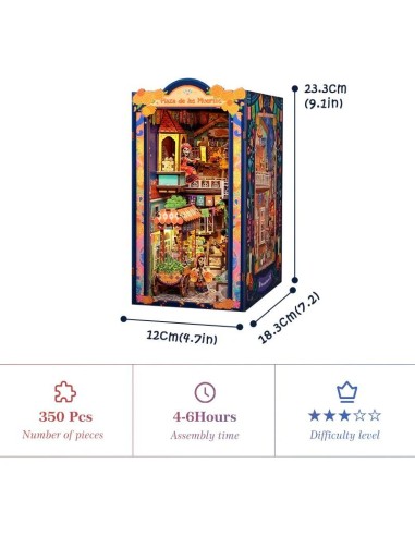 BOOK NOOK KIT - DIY - Plaza de los Muertos -...