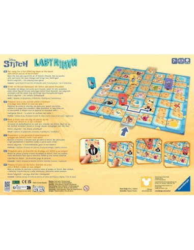 STITCH - Jeu de Plateau Labyrinth
