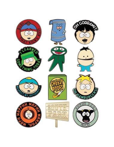 SOUTH PARK - Mystery Box de 12 Pin's