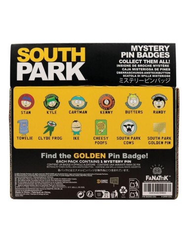 SOUTH PARK - Mystery Box de 12 Pin's