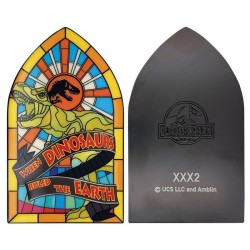 JURASSIC PARK - Stained Glass Window - Lingot Edition...