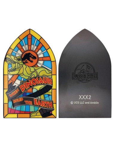 JURASSIC PARK - Stained Glass Window - Lingot...