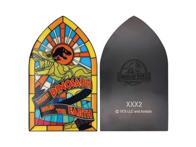 JURASSIC PARK - Stained Glass Window - Lingot Edition Limitée