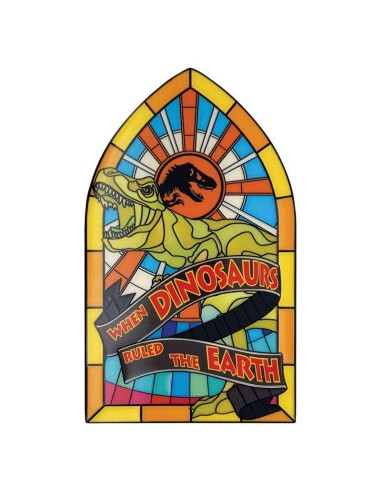 JURASSIC PARK - Stained Glass Window - Lingot...