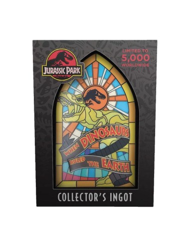 JURASSIC PARK - Stained Glass Window - Lingot...