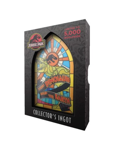 JURASSIC PARK - Stained Glass Window - Lingot...