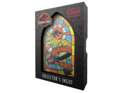 JURASSIC PARK - Stained Glass Window - Lingot Edition Limitée