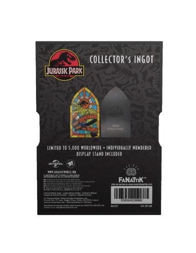 JURASSIC PARK - Stained Glass Window - Lingot...