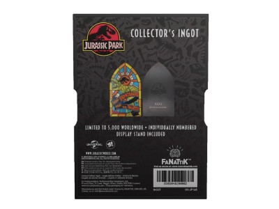 JURASSIC PARK - Stained Glass Window - Lingot Edition Limitée