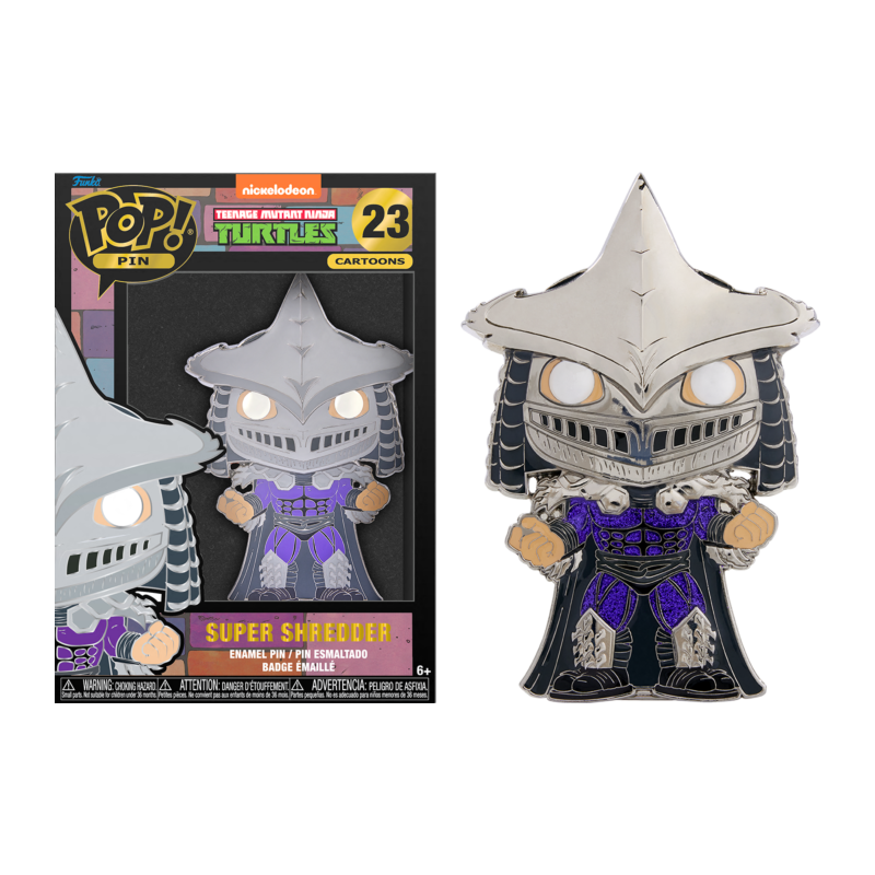 TMNT - Pop Large Enamel Pin NÂ° 23 - Super Shredder - Chase Group