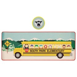 SOUTH PARK - Elementary School Bus - Tapis de Bureau XL +...