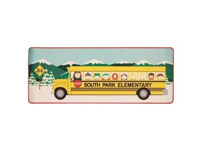 SOUTH PARK - Elementary School Bus - Tapis de Bureau XL + 1 Sous-Verre