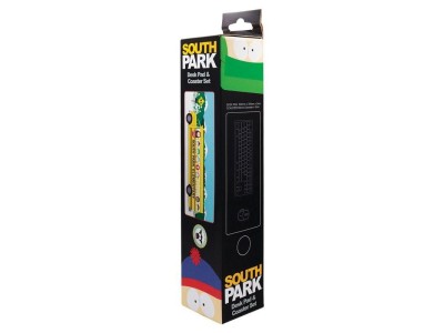 SOUTH PARK - Elementary School Bus - Tapis de Bureau XL + 1 Sous-Verre