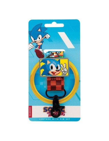 SONIC - Lanyard & Pin's Edition Limitée