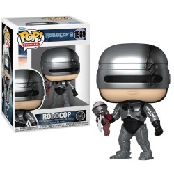 ROBOCOP - POP Movies N° 1989 - Robocop (Metallic) avec Chase 2