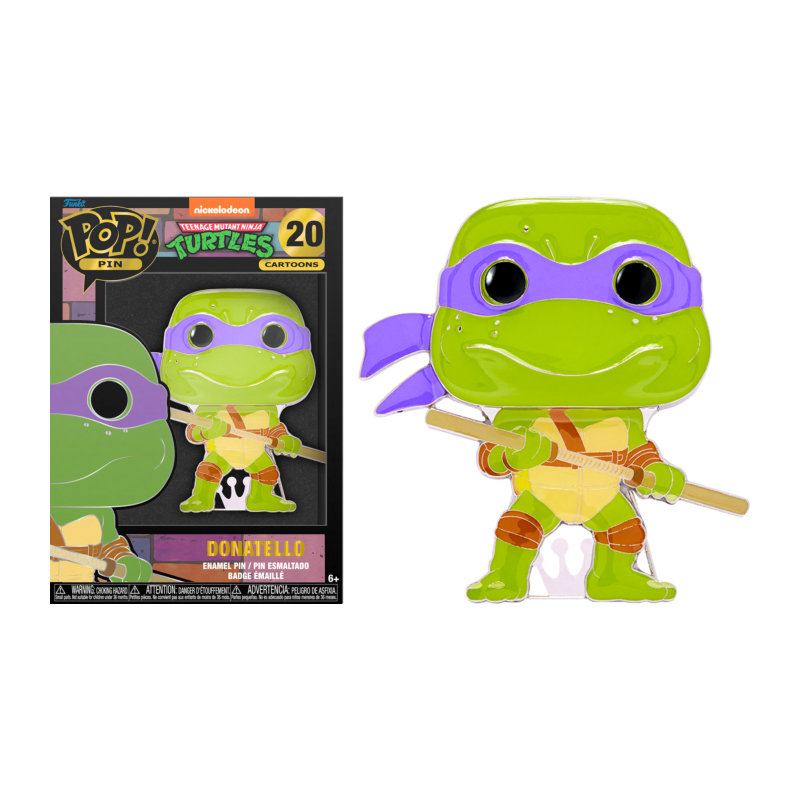 TEENAGE MUTANT NINJA TURTLES - Pop Large Enamel Pin NÂ° 20 - Donatello