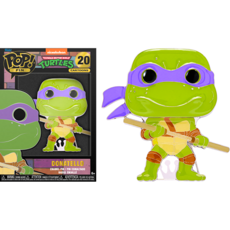 TEENAGE MUTANT NINJA TURTLES - Pop Large Enamel Pin NÂ° 20 - Donatello