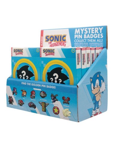 SONIC - Mystery Box de 12 Pin's