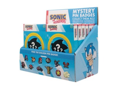 SONIC - Mystery Box de 12 Pin's