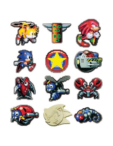 SONIC - Mystery Box de 12 Pin's