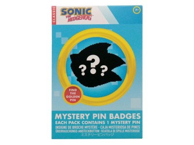SONIC - Mystery Box de 12 Pin's