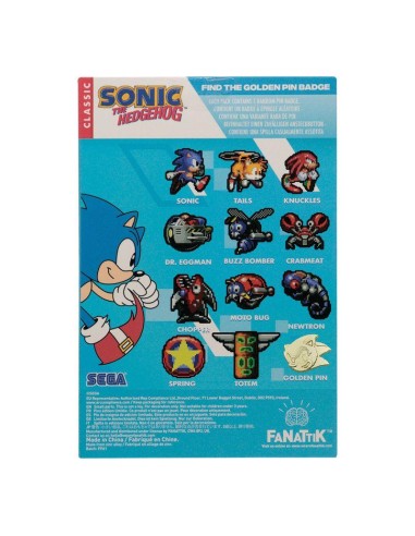 SONIC - Mystery Box de 12 Pin's