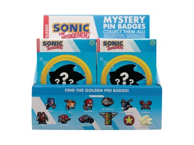 SONIC - Mystery Box de 12 Pin's