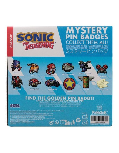 SONIC - Mystery Box de 12 Pin's