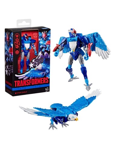 TRANSFORMERS - Star Eagle - Figurine Deluxe...