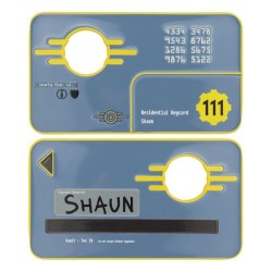 FALLOUT 4 - Vault 111 Security Keycard - Replique Edition...