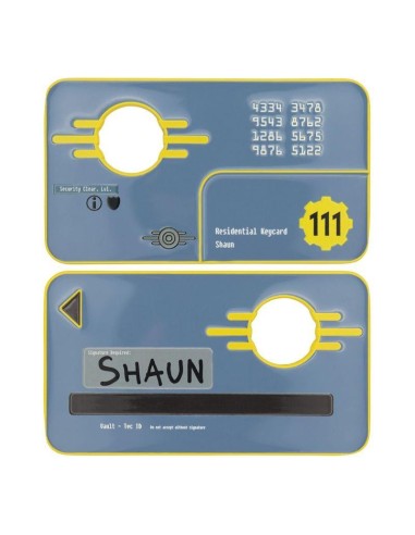 FALLOUT 4 - Vault 111 Security Keycard -...