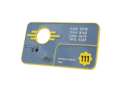 FALLOUT 4 - Vault 111 Security Keycard - Replique Edition Limité
