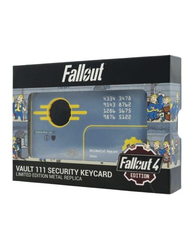 FALLOUT 4 - Vault 111 Security Keycard -...
