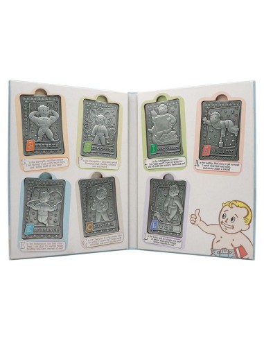 FALLOUT - S.P.E.C.I.A.L. Perk - Set de 7 Lingot