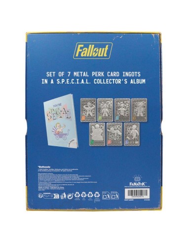 FALLOUT - S.P.E.C.I.A.L. Perk - Set de 7 Lingot