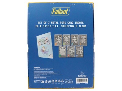 FALLOUT - S.P.E.C.I.A.L. Perk - Set de 7 Lingot
