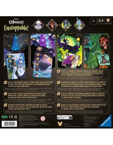 DISNEY VILLAINOUS - Unstoppable - Jeu de plateau
