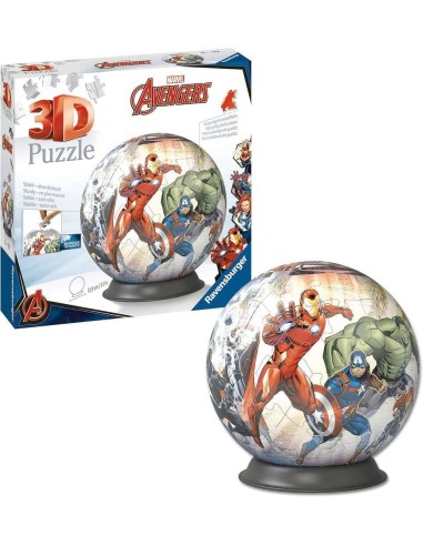 MARVEL - Avengers - Puzzle 3D - Rond 72p