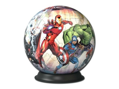 MARVEL - Avengers - Puzzle 3D - Rond 72p
