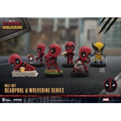 DEADPOOL & WOLVERINE - Set 6 Figurine Mini Egg Attack 10cm