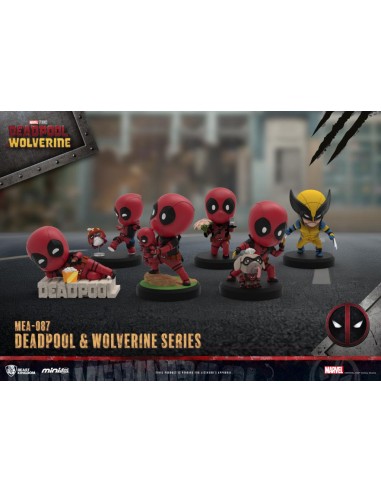 DEADPOOL & WOLVERINE - Set 6 Figurine Mini Egg...