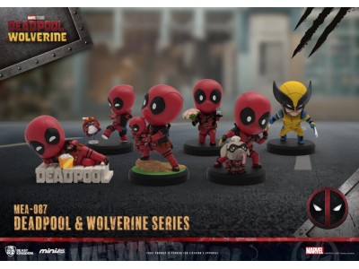 DEADPOOL & WOLVERINE - Set 6 Figurine Mini Egg Attack 10cm