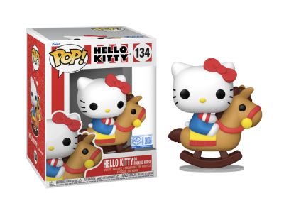 HELLO KITTY - POP Premium N°134 - Hello Kitty on Rocking Horse