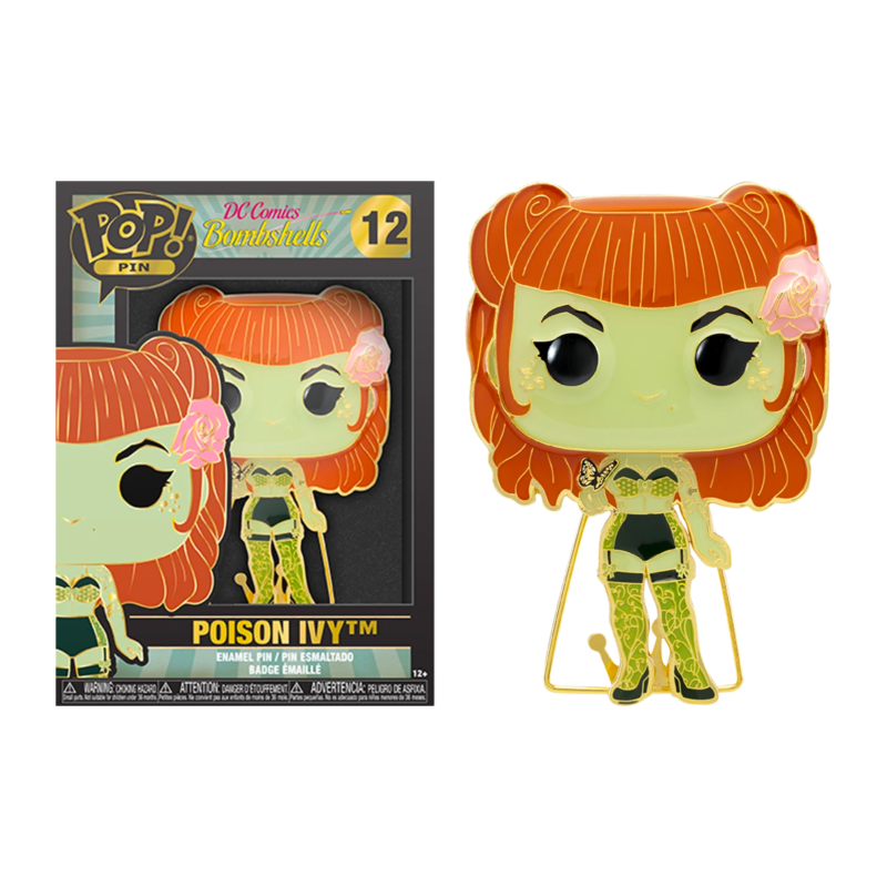 DC COMICS - Pop Large Enamel Pin NÂ° 13 - Poison Ivy