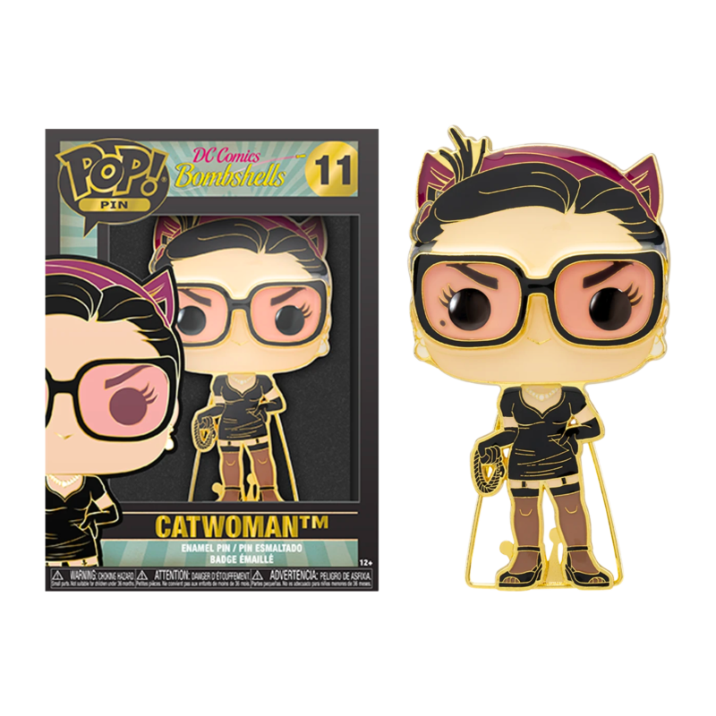 DC COMICS - Pop Large Enamel Pin NÂ° 11 - Catwoman