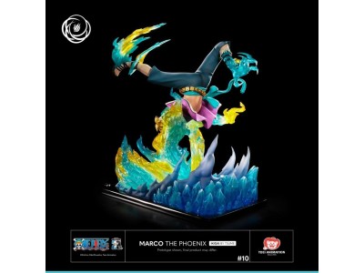ONE PIECE - Marco The Phoenix - Statue Résine 1/6 By Tsume - 37cm