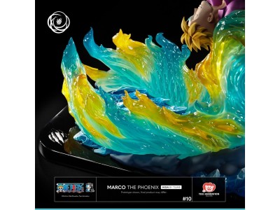 ONE PIECE - Marco The Phoenix - Statue Résine 1/6 By Tsume - 37cm