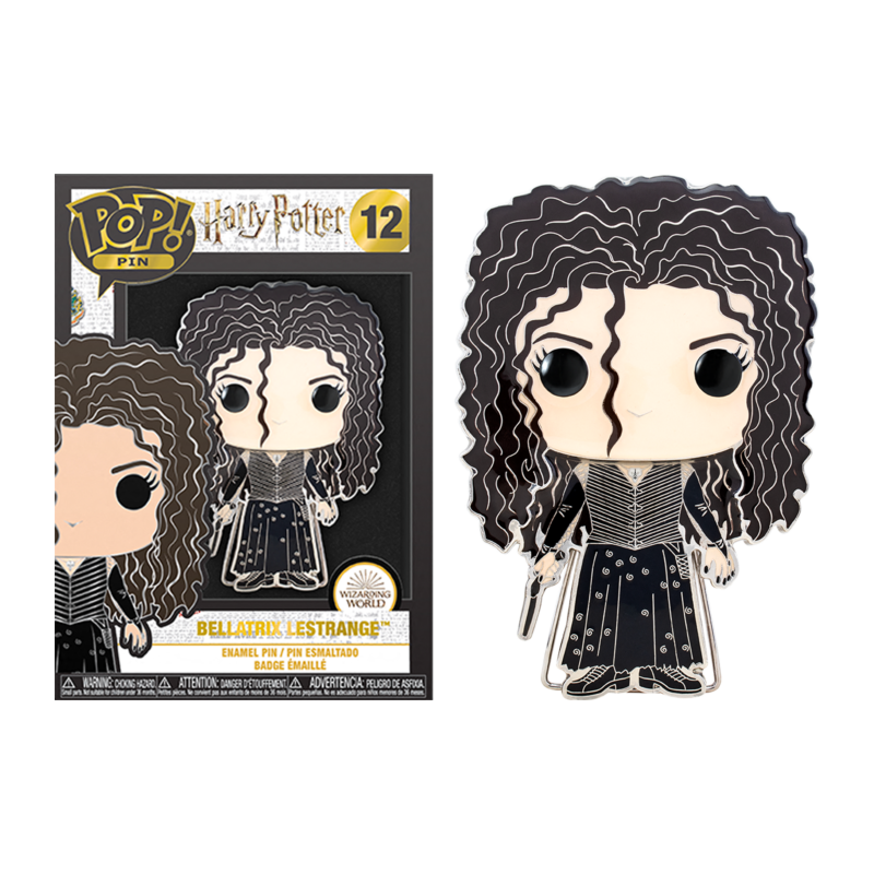 HARRY POTTER - Pop Large Enamel Pin NÂ° 12 - Bellatrix Lestrange