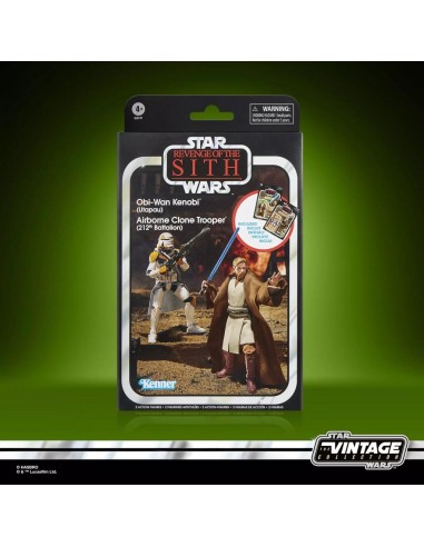 STAR WARS 3 - Obi-Wan & Soldat Clone -Figurine...
