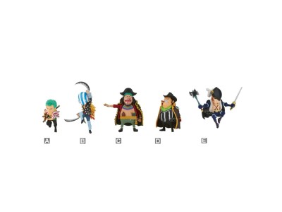 ONE PIECE - WCF Sabaody Island - Assortiments 12 Figurine 6cm